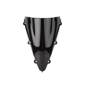 Cúpula doble burbuja Compatible con Yamaha YZF R1 2004 2005 2006 - Negro