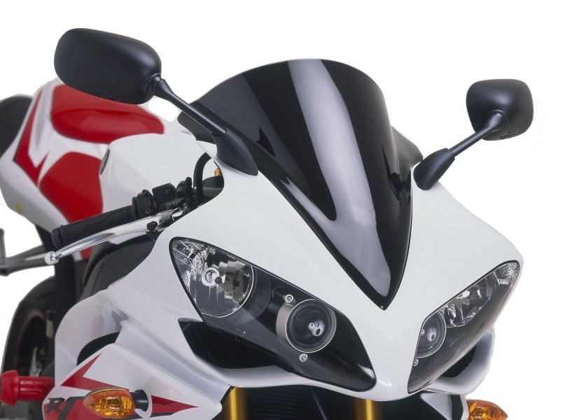 Cúpula doble burbuja Yamaha YZF R1 2007 2008 - Negro