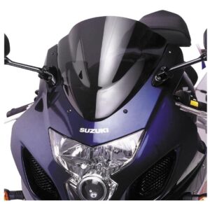 Cúpula doble burbuja Suzuki GSXR600 GSXR750 2004 2005 - negra