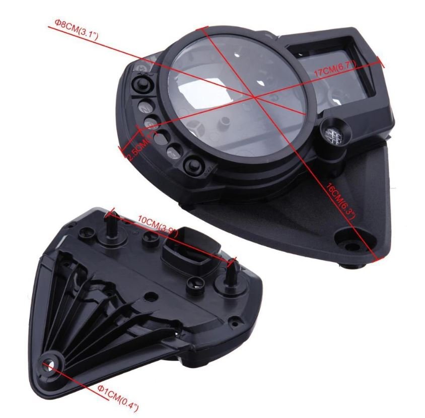 Tapa cuadro Suzuki GSXR600 GSXR750 GSXR1000 2006-2010 - Imagen 3