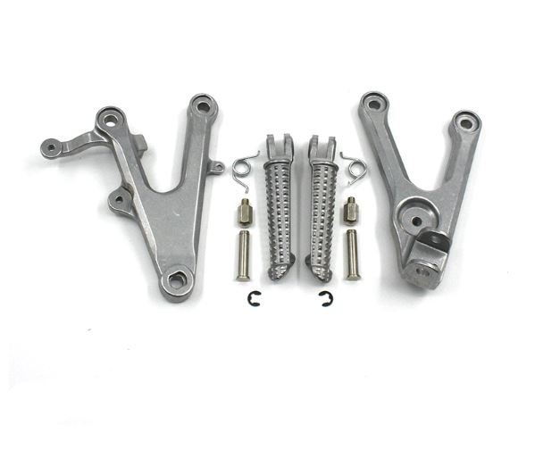 Soporte estriberas + Reposapiés Yamaha R6 2003 2004 2005