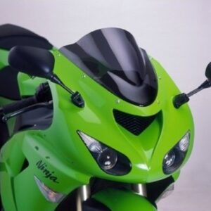 Cúpula doble burbuja Kawasaki ZX6R 2005 2006 2007 2008 y ZX10 2006 2007 - negra